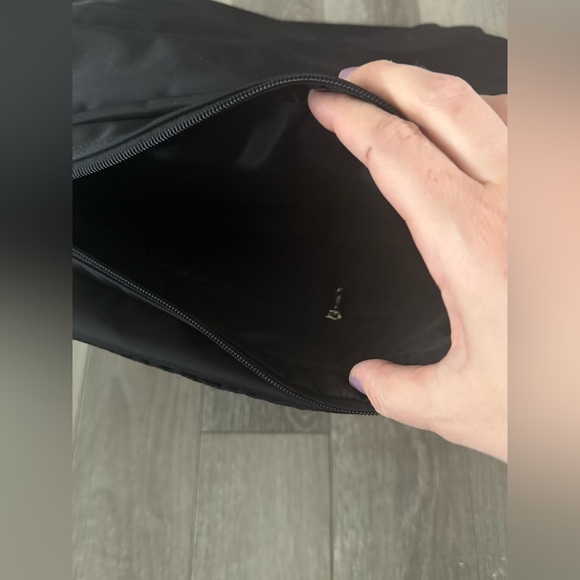 ESPRIT Messenger Bag laptop bag Black Nylon Purse Adjustable Strap NWT unisex - Picture 6 of 8